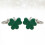 1 Par St Patricks Day Klöver Manschettknappar För Kläder 6