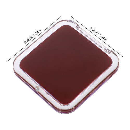 Bärbar Kvadratisk Mini Vikbar Makeup 15x Förstoringsglas 2