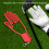 Golf Gloves Storage Support Frame Rack DIY Plastic Red Stretcher Gear 9