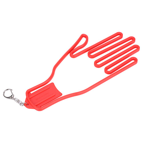 Golf Gloves Storage Support Frame Rack DIY Plastic Red Stretcher Gear 1