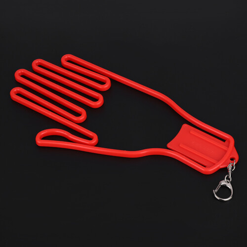 Golf Gloves Storage Support Frame Rack DIY Plastic Red Stretcher Gear 2