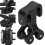 Bow String Roller Separator Aluminum Alloy in Black for Archery 10mm Diameter 4