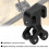 Bow String Roller Separator Aluminum Alloy in Black for Archery 10mm Diameter 3