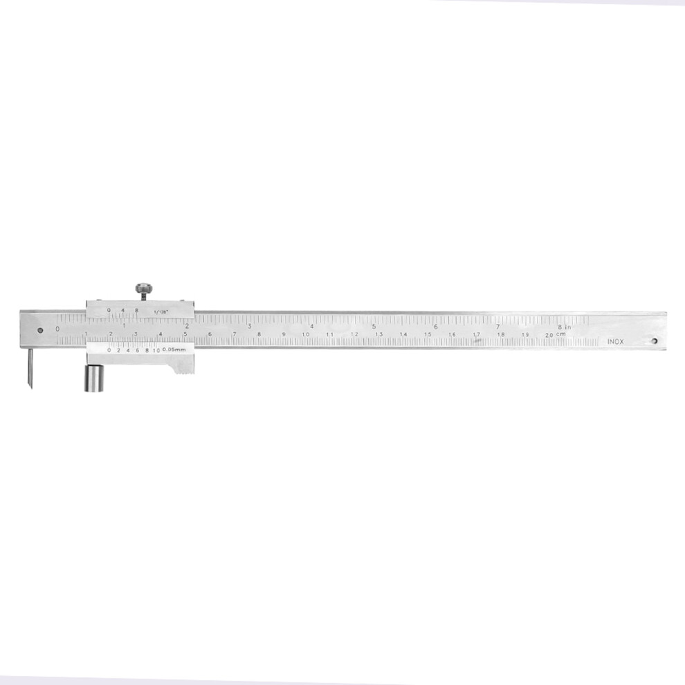 Vernier Caliper 0Â200Mm Stainless Steel Durable Measuring Tool With Scriber 4611363399074
