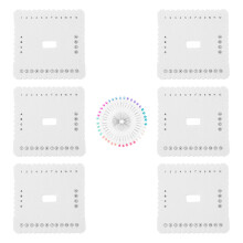 1Sats Skumflätbräda Med Positioneringspinnar För Hem Och Resor