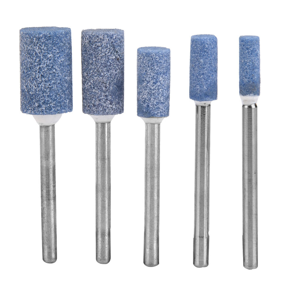 Blue 100Pcs Polishing Stone Grinding Bits With 3Mm Shank For Grinders 9431363399738