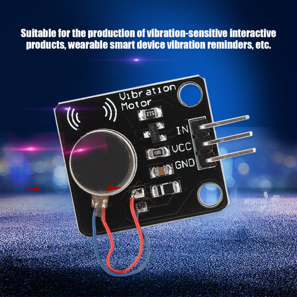 Arduino Vibration Motor Module Dc Phone Vibrator Durable Compact Design 4941363400273