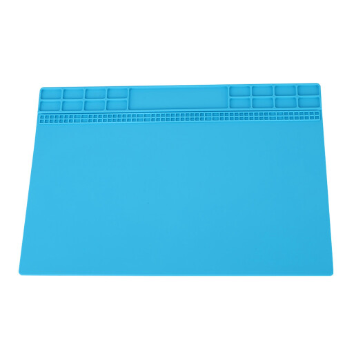 Light Blue Heat Resistant Phone & Computer Maintenance Mat Insulation Pad 2