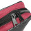Single Layer Dark Red Canvas Sword Bag - Lightweight with Leather Ends 1
