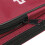 Single Layer Dark Red Canvas Sword Bag - Lightweight with Leather Ends 6