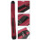 Single Layer Dark Red Canvas Sword Bag - Lightweight with Leather Ends 3