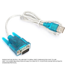 Hochwertiger USB-zu-RS232-Serielladapter 2er-Pack 9-polige Kabel für Industrie-PCs