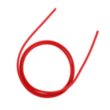 PTFE Material 3D Printer Tube 1 metre 2x4mm Nozzle for High-Temp Printing Red