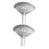 2St Silver Rostfri Blomvattenkran För Trädgård Vattenspridare 11