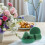 6Pcs Blomsterfamnblock: För Och Konstgjorda Blommar 6