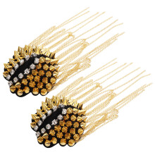 2St Tassel Punk Axelplett Med Spikar, Axelprydnad För Arm-Märke