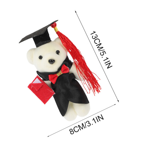 24 Pcs Bear Bouquet DIY Små Björndockor Examenspresent 2