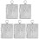 5 St Locket Halsband Pendants Charm Tillbehör 6