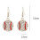1 Par Baseboll Softboll Örhängen För Flickor 2