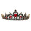 2 Stycken Bridal Tiara Huvudprydnad Bröllops Hår Smycke 2