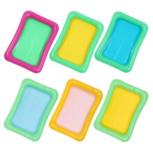6 Pcs Inflatable Serving Bars Isbuffé Salladsservering Mat Dryckhållare