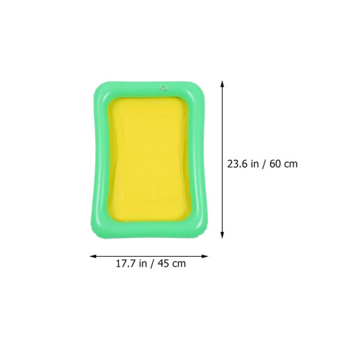 6 Pcs Inflatable Serving Bars Isbuffé Salladsservering Mat Dryckhållare 2
