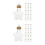 32 Pcs Julalkoholdroppar: 50 Ml Stjärnformade Godisburkar Med Lock 9