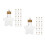 32 Pcs Julalkoholdroppar: 50 Ml Stjärnformade Godisburkar Med Lock 10