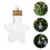 32 Pcs Julalkoholdroppar: 50 Ml Stjärnformade Godisburkar Med Lock 11