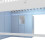 White Solid Wood Bunk Bed with Storage Stairs &LED 8