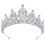 Bride Crown Bröllopsbrud Tiara Kroon Hårsmycke 5