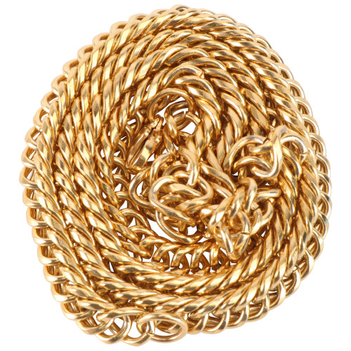 1 St Modérkedja Hip Hop Accessoar Spänne Kedja För (Guld)