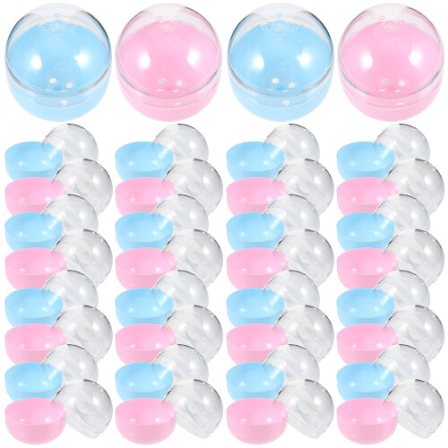 50Pcs Fyllbara Kapslar Plastbollar Vridbollar
