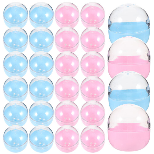 50Pcs Fyllbara Kapslar Plastbollar Vridbollar 2
