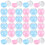 50Pcs Fyllbara Kapslar Plastbollar Vridbollar 7