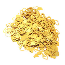 3000Pcs Glitter Hjärtformade Konfetti Pailonger Bröllop Födelsedag