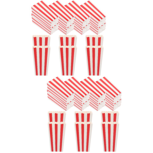 48 St Engångs Popcornlåda För Filmkväll 1
