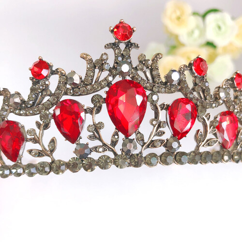 1 Styck Barockinspirerad För Bröllopskrona Tiara 2
