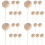 24 Pcs Falska Blommor Essentiell Aroma Diffusor 7