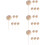 24 Pcs Falska Blommor Essentiell Aroma Diffusor 8