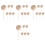 24 Pcs Falska Blommor Essentiell Aroma Diffusor 5