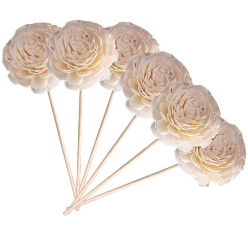 24 Pcs Falska Blommor Essentiell Aroma Diffusor 1