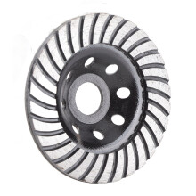 115 mm Diamant-Becherscheibe, Innendurchmesser 22,23 mm, Dicke 7,5 mm, Schwarz