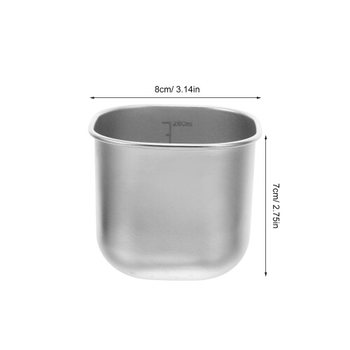 260Ml Verre Mesureur En Acier, À Portion De Style Moderne 2
