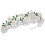 Rhinestone Bröllopsband Med , Pärlor Och , Blomkrona Tiara 10