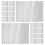 50Pcs Vattentät Bokficka: 22K Dokumentskydd – Transparent Plasthölje 1