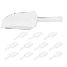 12Pcs Plastisk Isskopa För Popcorn Mjöl Torkad