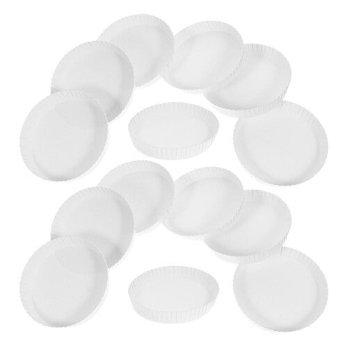 200Pcs Försäljningslock: Engångs Pappersunderlägg 8 Cm