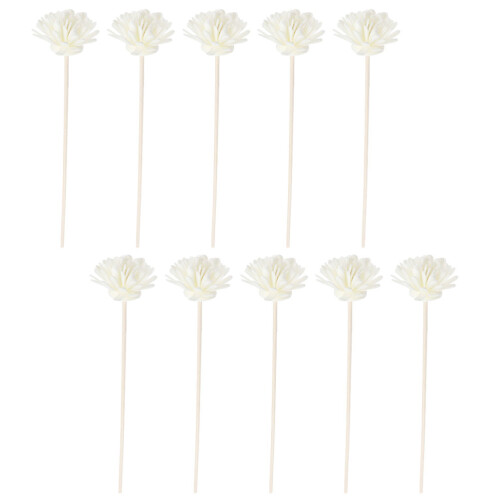 20 Pcs Simulerade Blommor Aromastavar Diffusorstavar Inredning 2