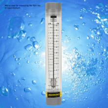 LZM-20G 1-10 GPM Klarer Acryl-Durchflussmesser 283x45mm